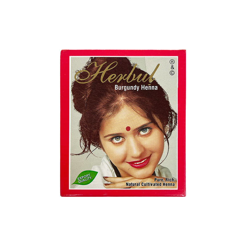 Herbul Hair Color Henna Burgundy 6 Sachet