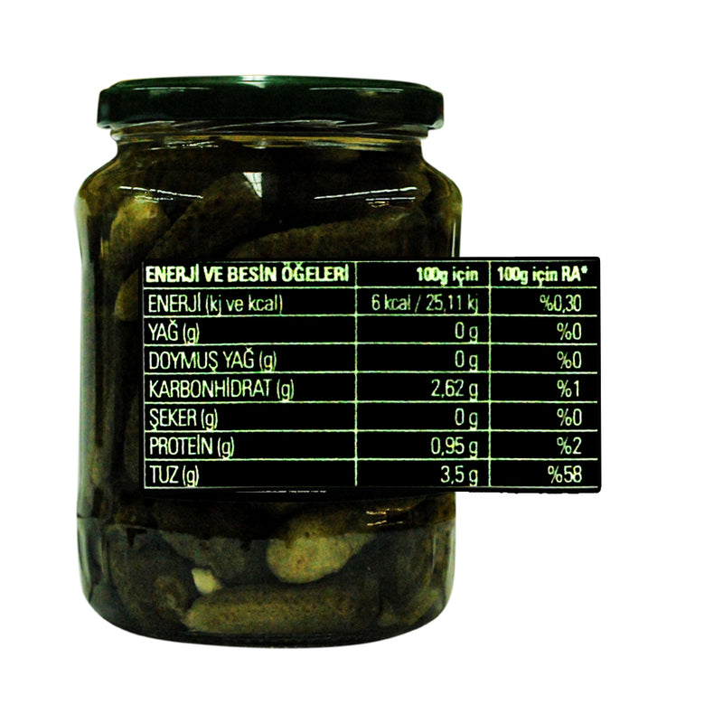 Kemal Kukrer Kornison Tursusu Cucumber Pickle 650g