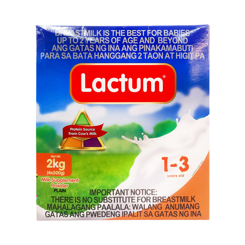 Lactum Milk Supplement 1-3yrs Old 2kg