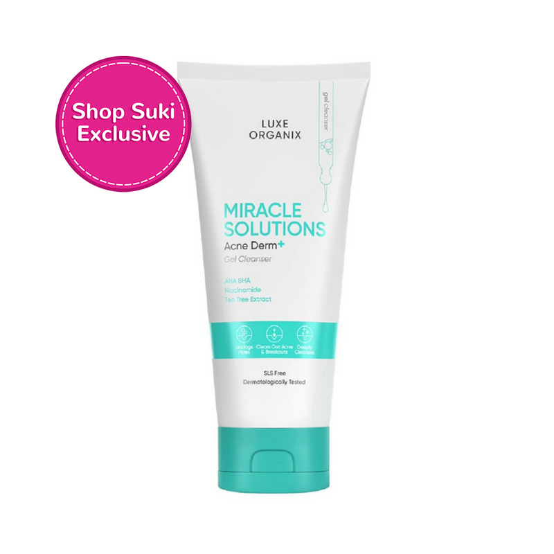 Luxe Organix Miracle Solutions Acne Derm Gel Cleanser 150ml
