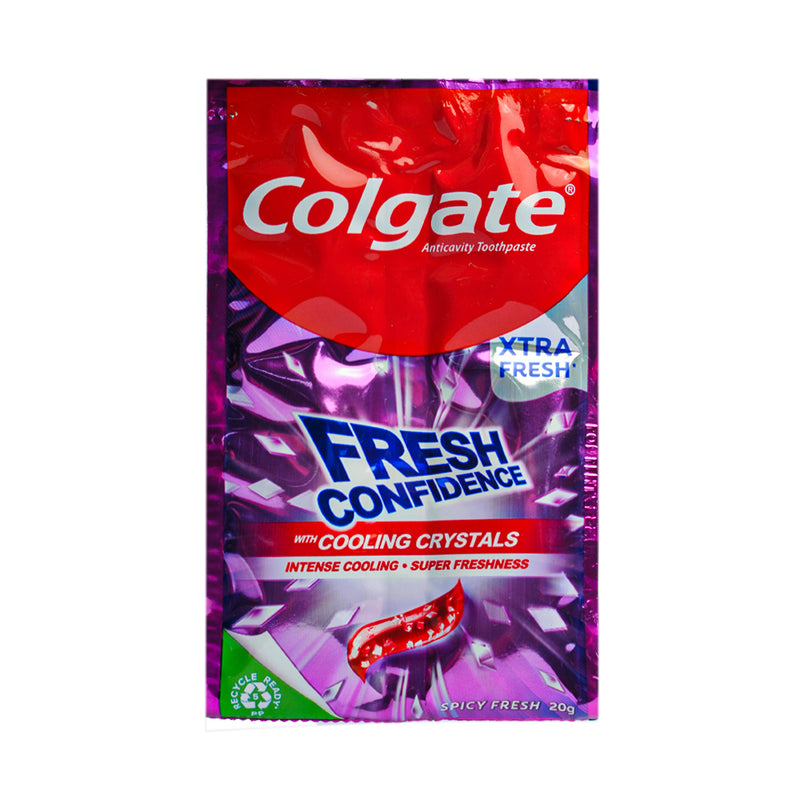 Colgate Fresh Confidence Toothpaste With Cooling Crystals Spicy Fresh 20g