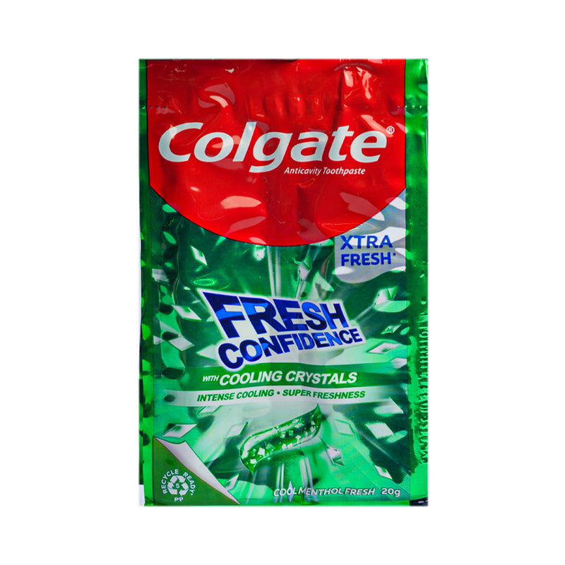 Colgate Fresh Confidence Toothpaste With Cooling Crystals Cool Menthol 20g