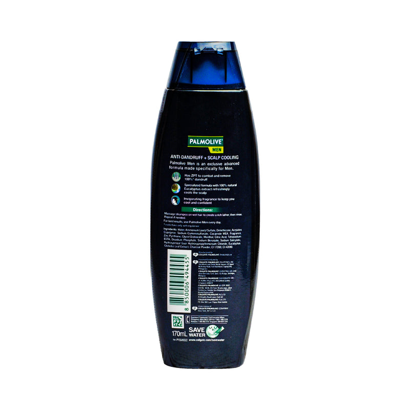 Palmolive Men Anti-Dandruff + Scalp Cooling Shampoo 170ml