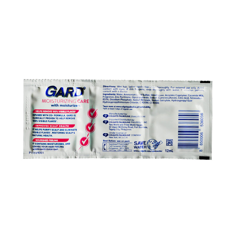 Gard Shampoo Moisturizing Care 12ml x 12's ( 1 Doz )