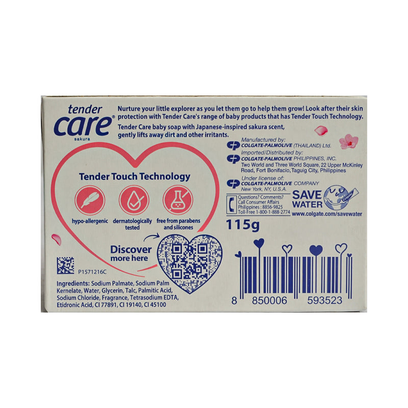 Tender Care Soap Sakura Scent 115g