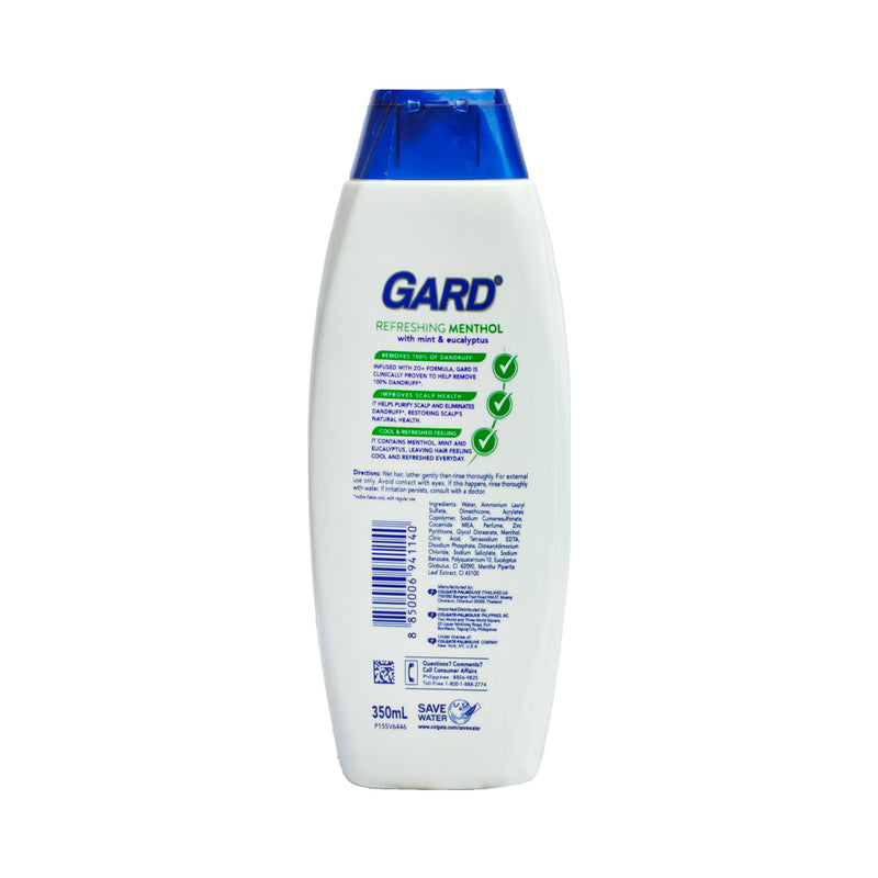 Gard Shampoo Refreshing Menthol 350ml