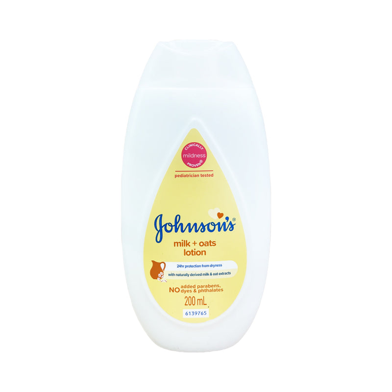 Johnson's Baby Lotion Milk + Oats 200ml