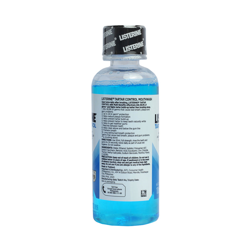 Listerine Mouthwash Tartar Control 100ml