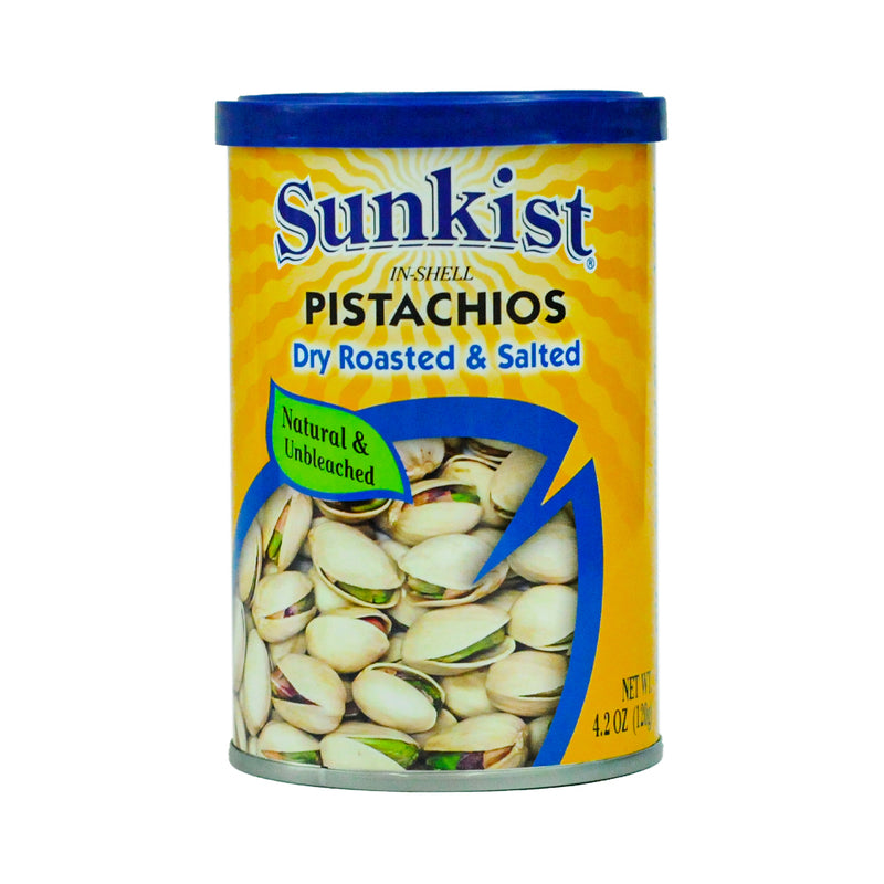 Sunkist Pistachios Dry Roasted And Salted