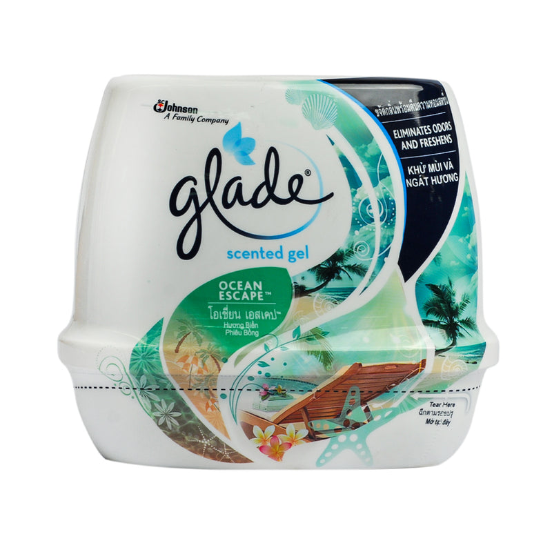 Glade Scented Gel Ocean Escape 180g