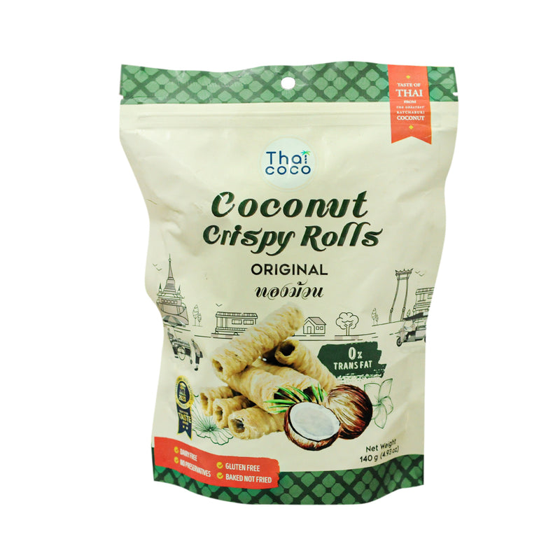 Thai Coco Coconut Crispy Rolls 140g