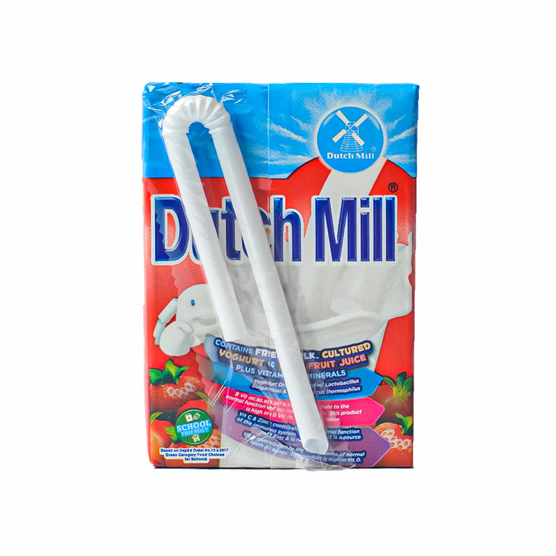 Dutch Mill UHT Yoghurt Drink Strawberry 90ml