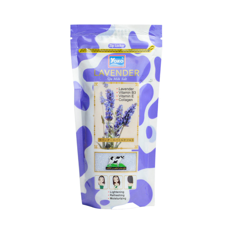 Yoko Spa Milk Salt Refill Lavender 300g