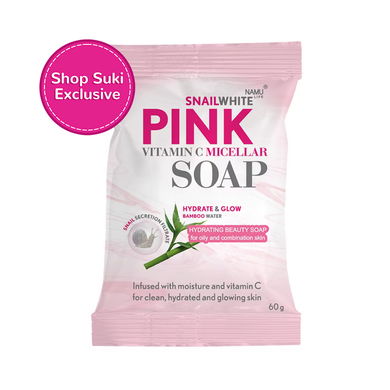 Snailwhite Pink Vitamin C Micellar Soap 60g