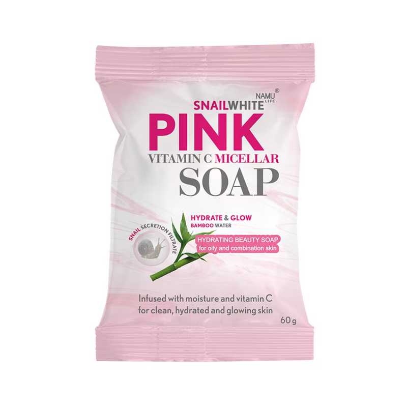 Snailwhite Pink Vitamin C Micellar Soap 60g