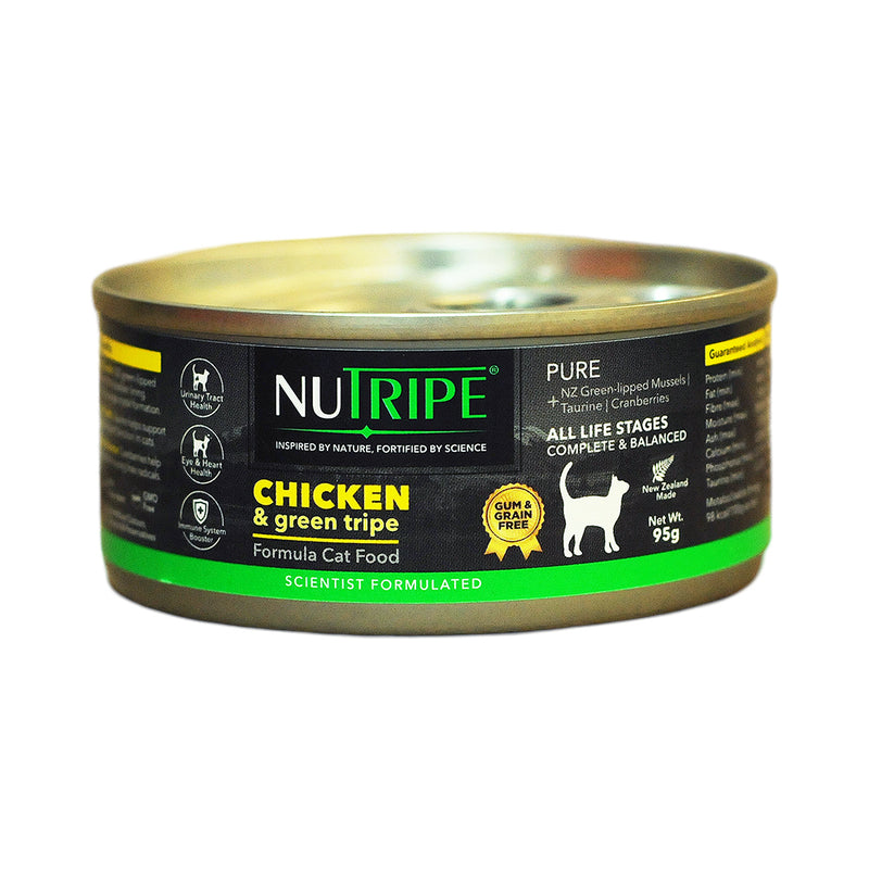 Nutripe Cat Food Chicken And Green Tripe