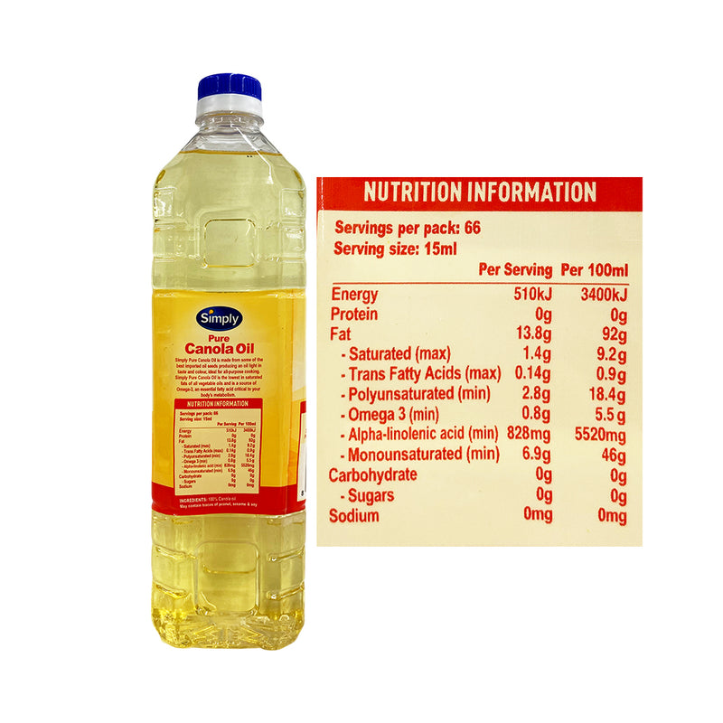 Simply Canola Oil 1L