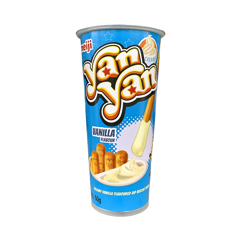 Meiji Yan Yan Biscuit Snack Vanilla 50g