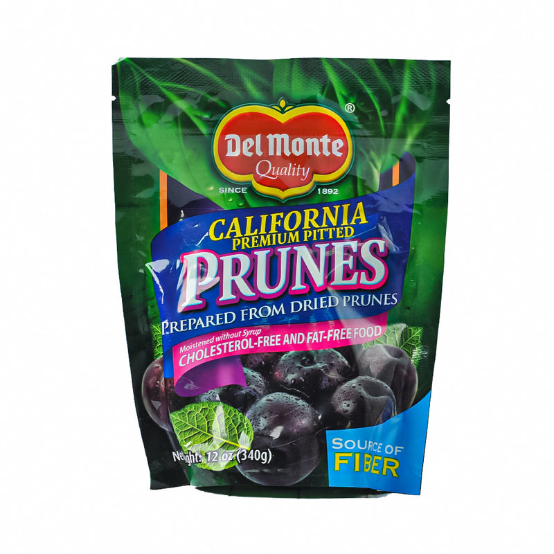 Del Monte Premium Pitted Prunes Bag 340g