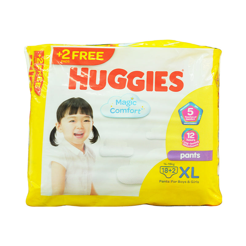 Huggies Diaper Pants Magic Comfort XL 18's + 2