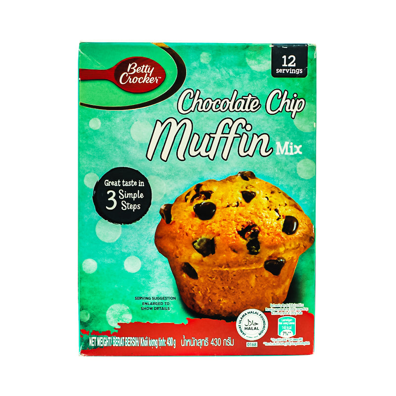 Betty Crocker Muffin Mix Chocolate Chip 430g