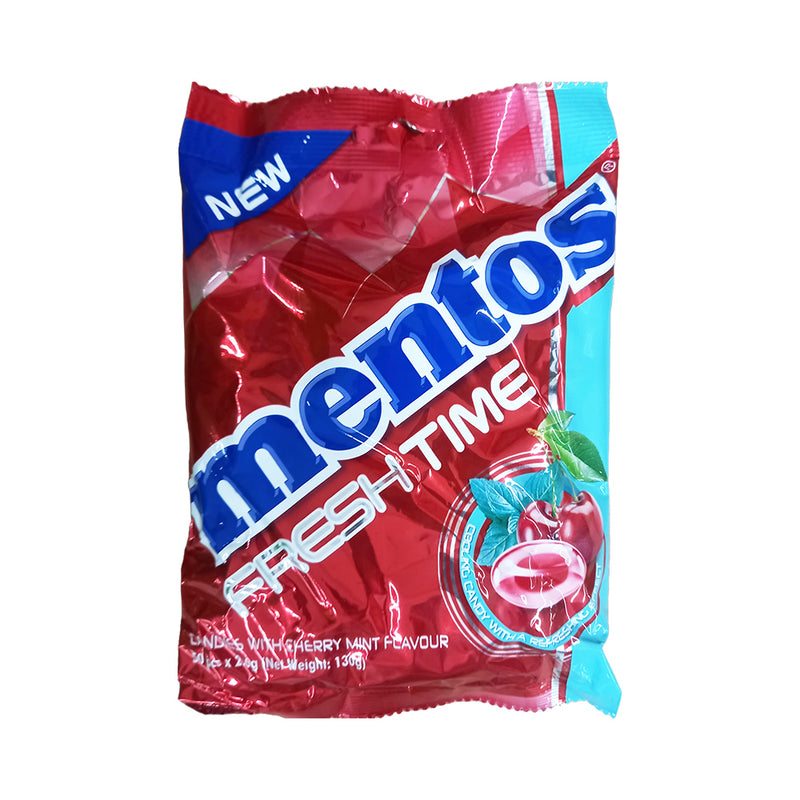 Mentos Fresh Time Candy Cherry Mint 130g