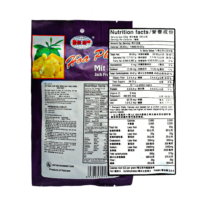 Bee Tin Hoa Phat Jackfruit Chips 100g