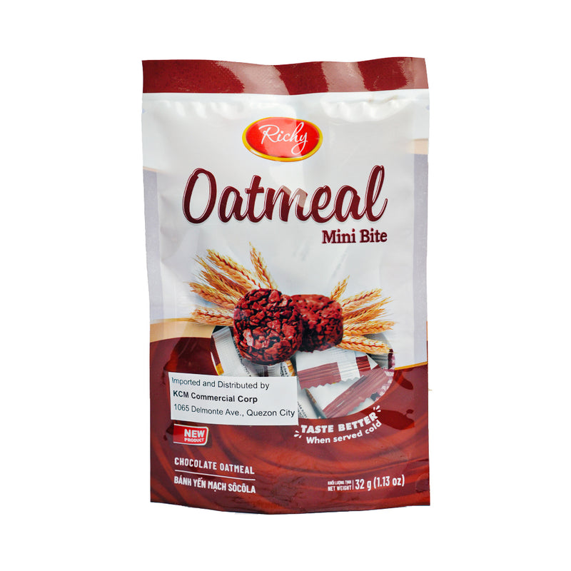 Richy Oatmeal Mini Bite Chocolate 32g