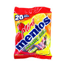 Mentos Mini Roll Candy Assorted Fruits 20's