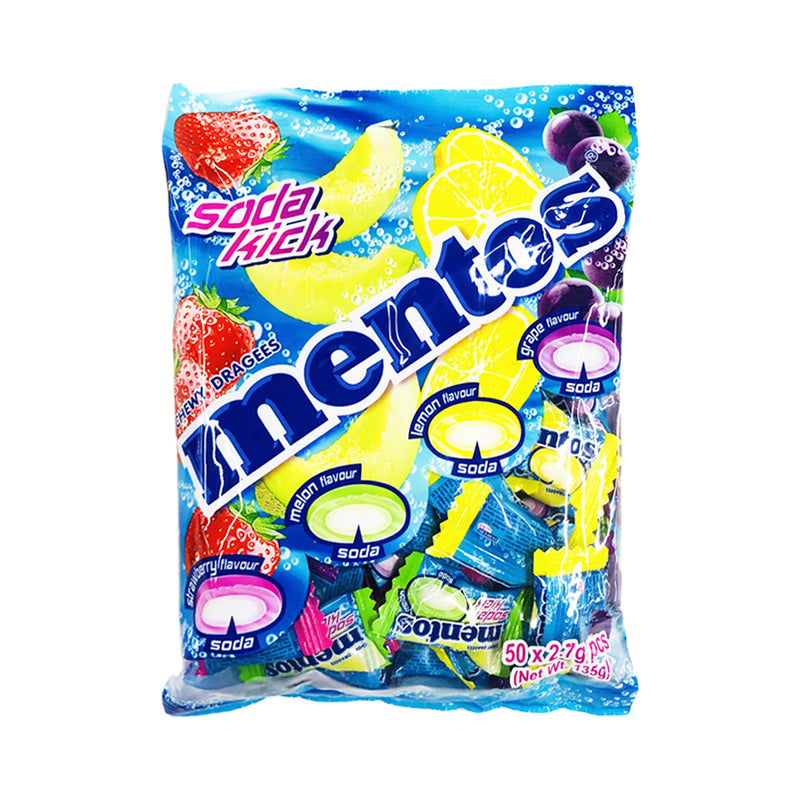 Mentos Chewing Gum Soda Kick 135g 50's