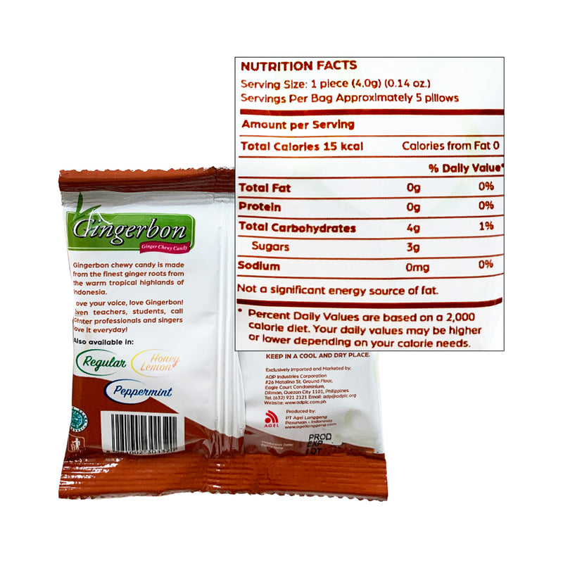 Gingerbon Ginger Sweets Candy Extra Strong 20g