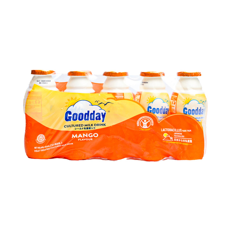 Goodday Cultured Milk Drink Mango 80ml x 5's