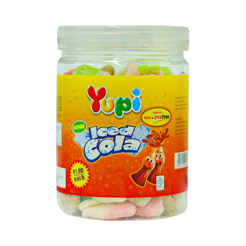 Yupi Tub Sour Iced Cola 300g