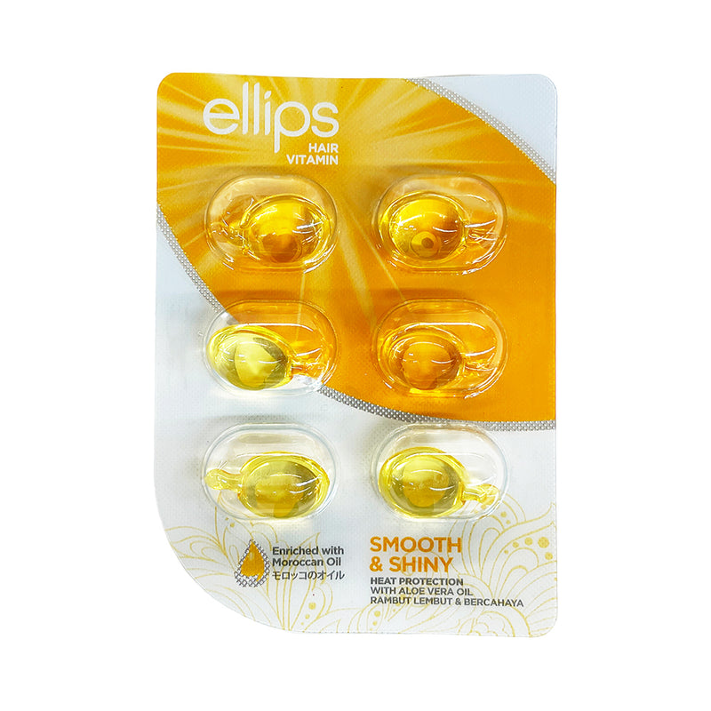 Ellips Hair Vitamin Smooth And Shiny Yellow 6ml