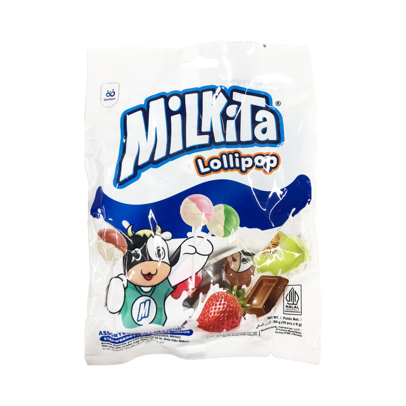 Milkita Lollipop Assorted Milk 10's