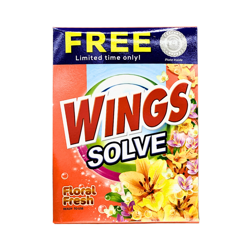 Wings Solve Powder Detergent Floral Fresh 1.1kg