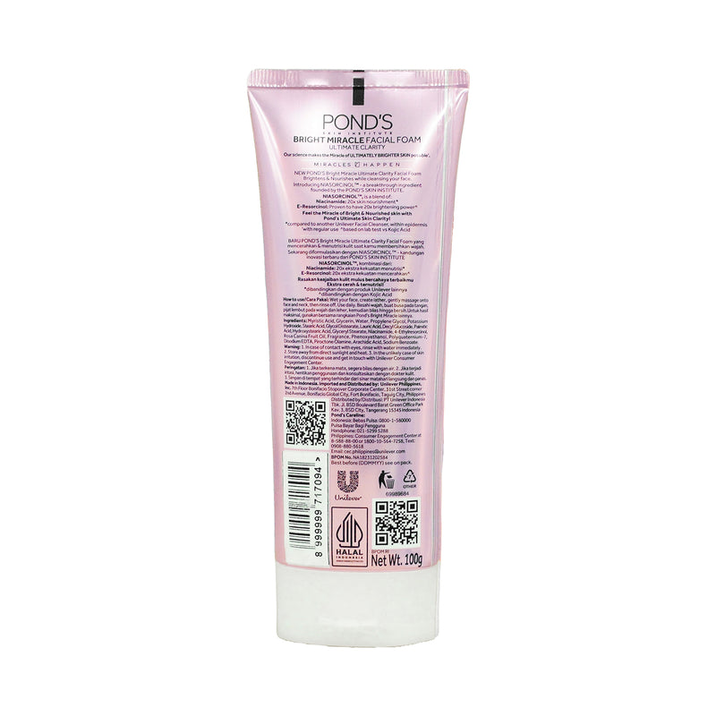 Ponds White Beauty Spotless Rosy White Lightening Facial Foam