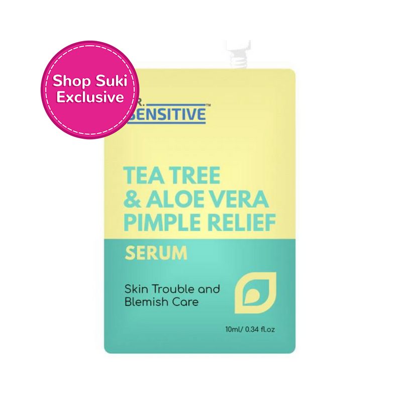 Dr. Sensitive Tea Tree And Aloe Vera Pimple Relief Serum 10ml