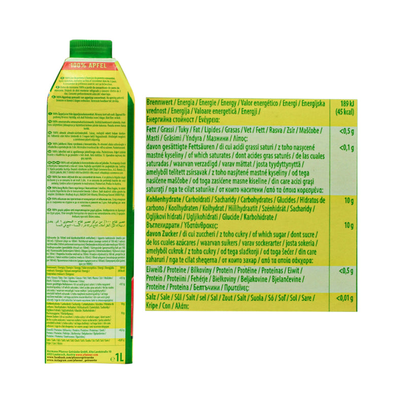 Pfanner Apple Juice 1L