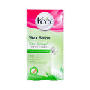 Veet Wax Strips Easy-Gelwax Dry Skin 12's
