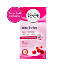Veet Wax Strips Easy-Gelwax 12's