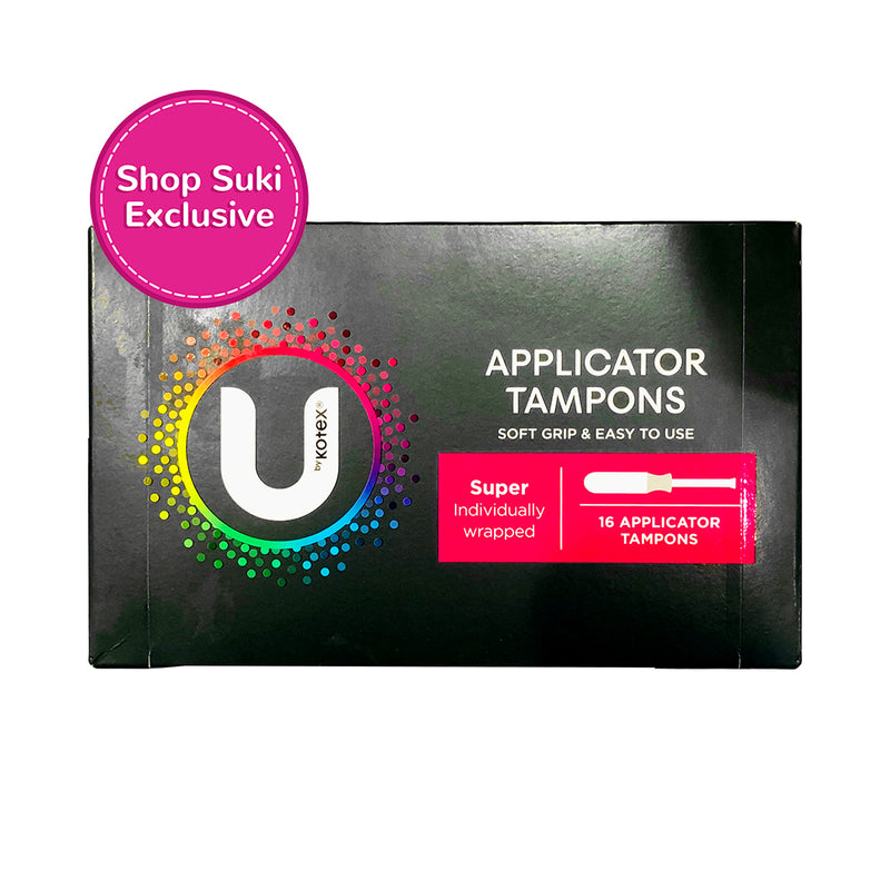 Kotex Applicator Tampons Super Individually Wrapped