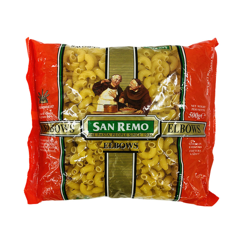 San Remo Pasta Elbow 500g