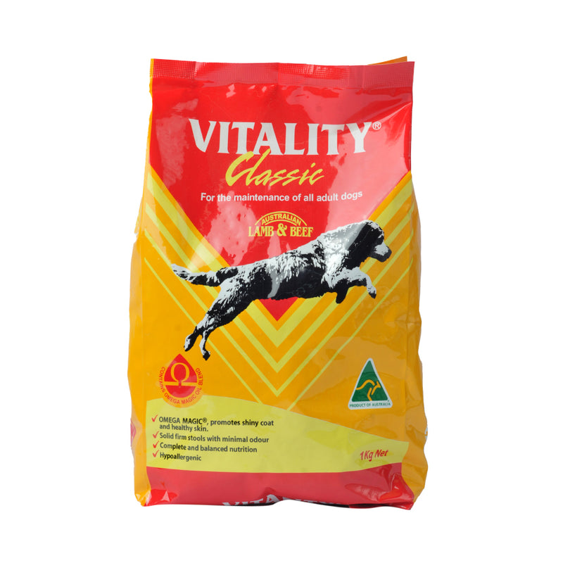 Vitality Dog Food Classic Small Bites 1kg