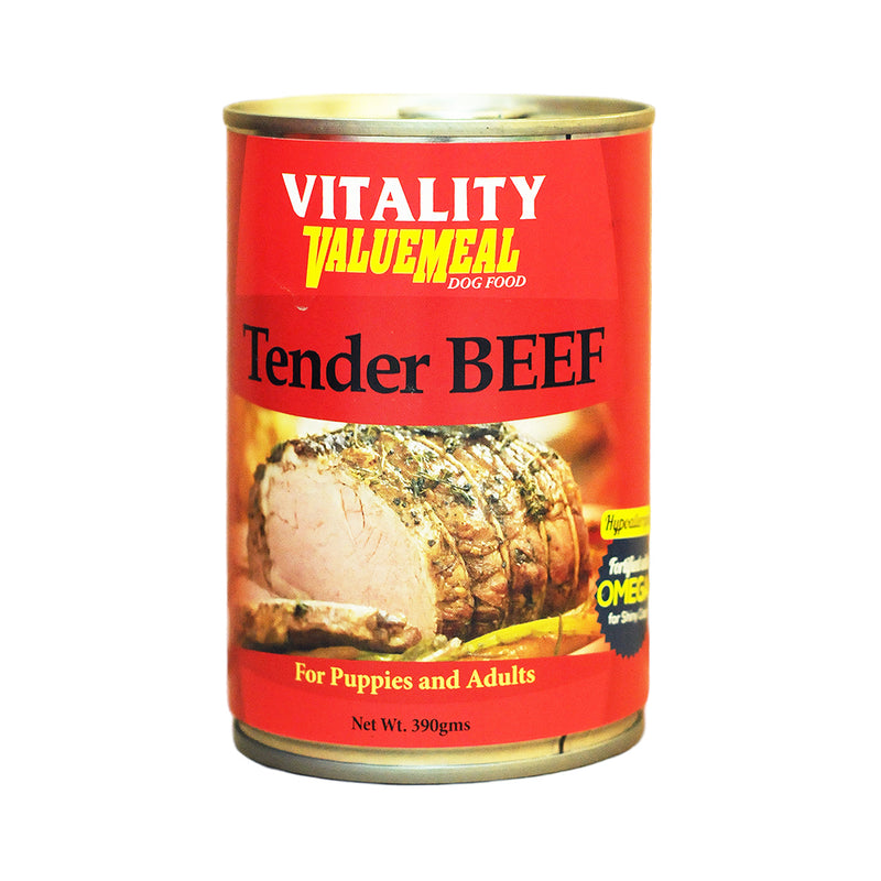 Vitality Valuemeal Dog Food Tender Beef