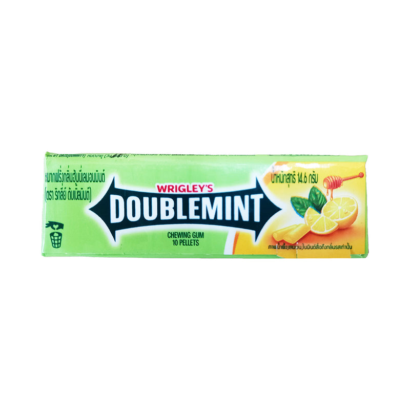 Doublemint Chewing Gum Honey Lemon 10's