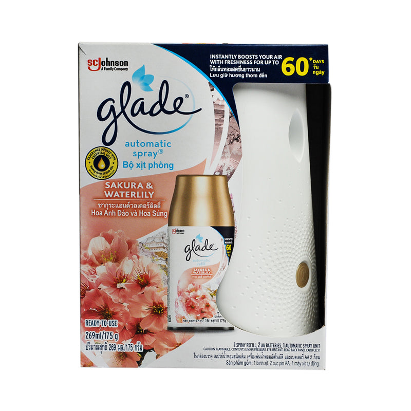 Glade Automatic Spray Sakura And Waterlily 175g