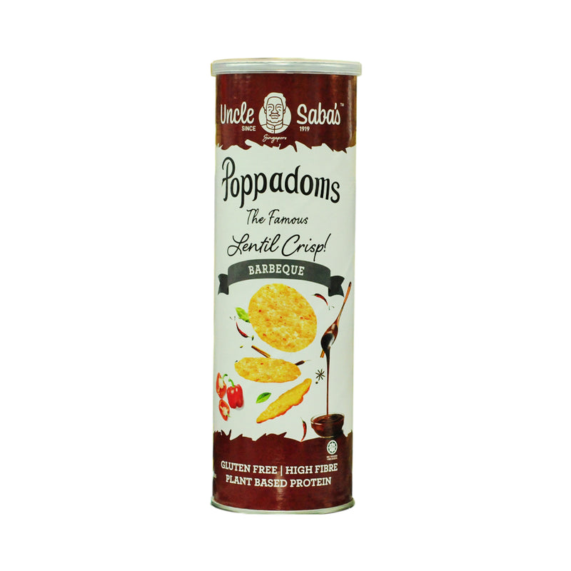 Poppadoms Lentil Chip 60g