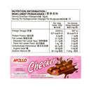 Apollo Checker Chocolate Coated And Strawberry Cream Filled Wafer 18g x 24's
