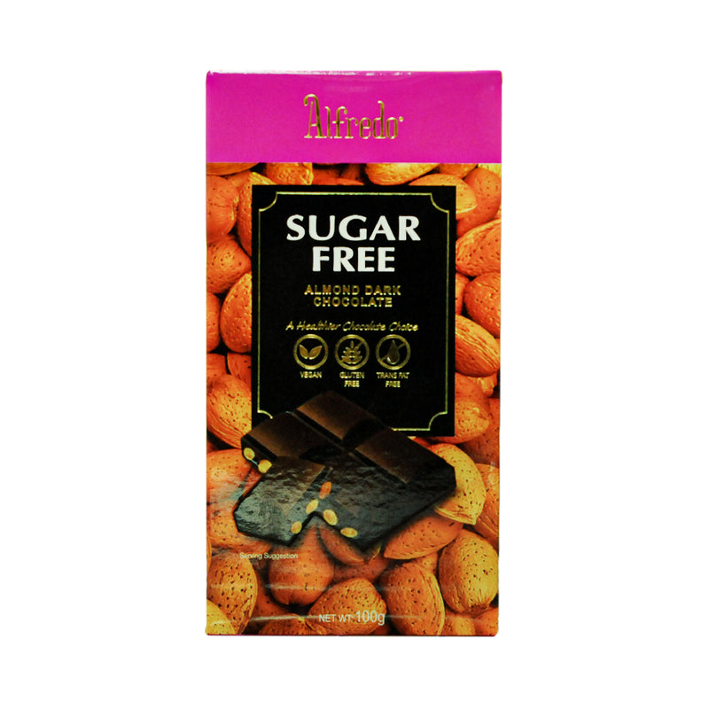 Alfredo Milk Chocolate Sugar Free Dark 100g